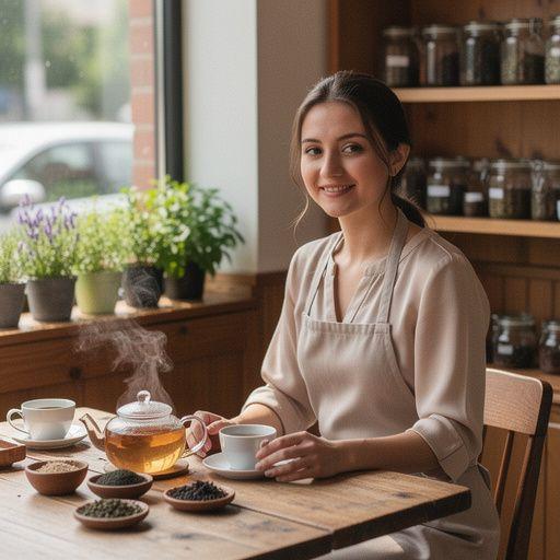 Gyógyteák készítése, ahol a fűszernövények és virágok keverednek a vérnyomás támogatására.